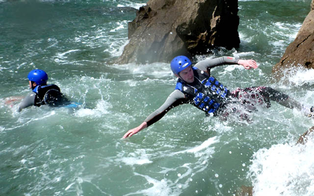 Coasteering Swansea Wales